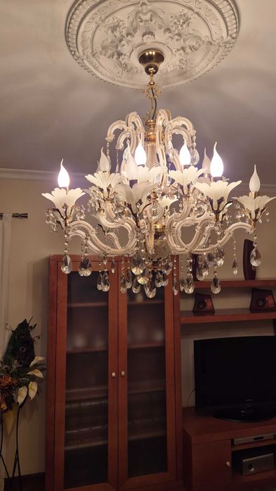 Candeeiro em cristal