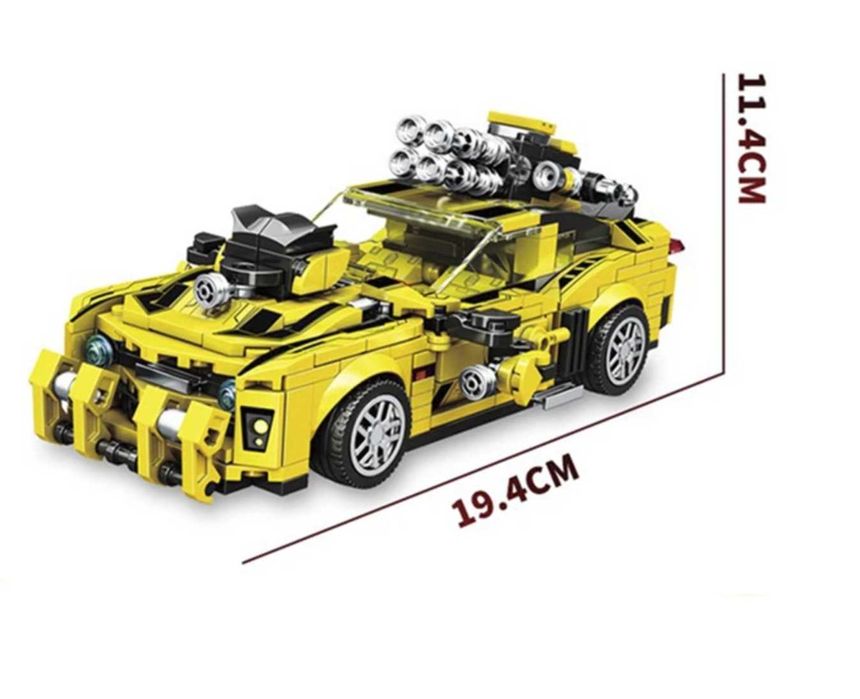 Конструктор робот-трансформер Бамблбі 2 в 1, 792 деталі