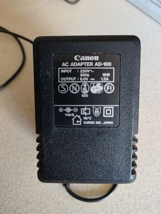 Zasilacz sieciowy Canon AC Adapter AD-100