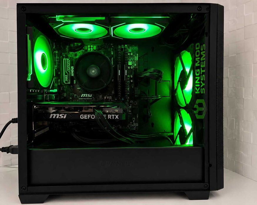 PC Gaming Ryzen 5 + RTX 4060 Ti | 32GB RAM | RGB | Excelente Performance