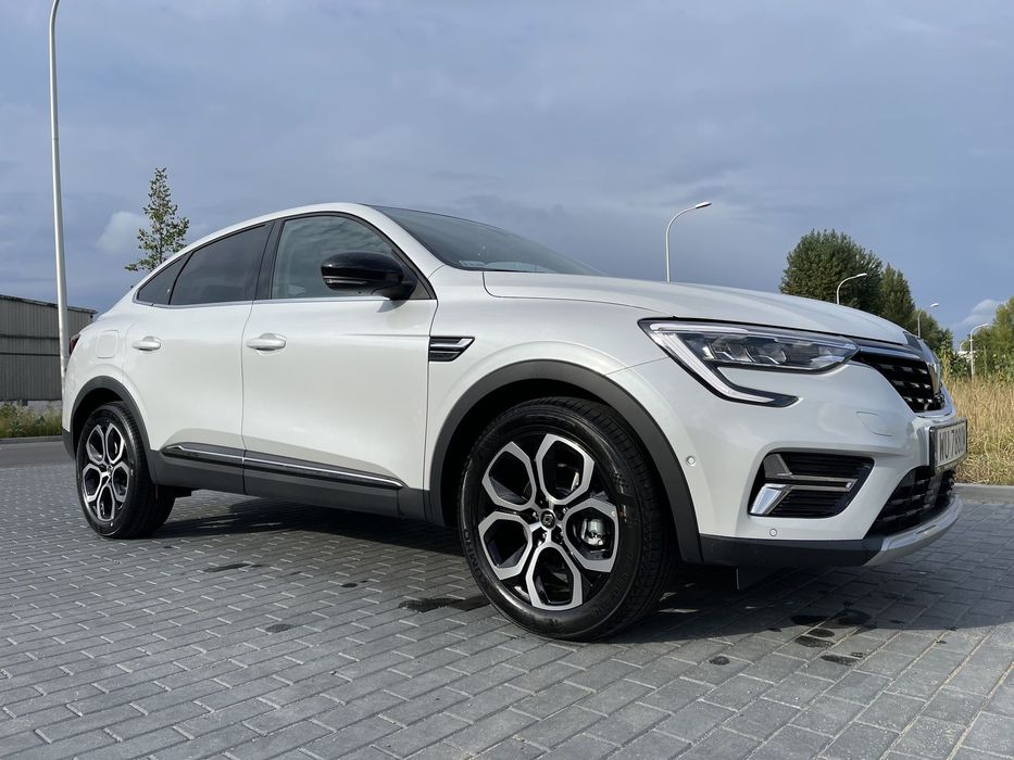 Renault Arkana Arkana 1.6 hybryda 87 tys, gwarancja, duże zegary, salon Polska