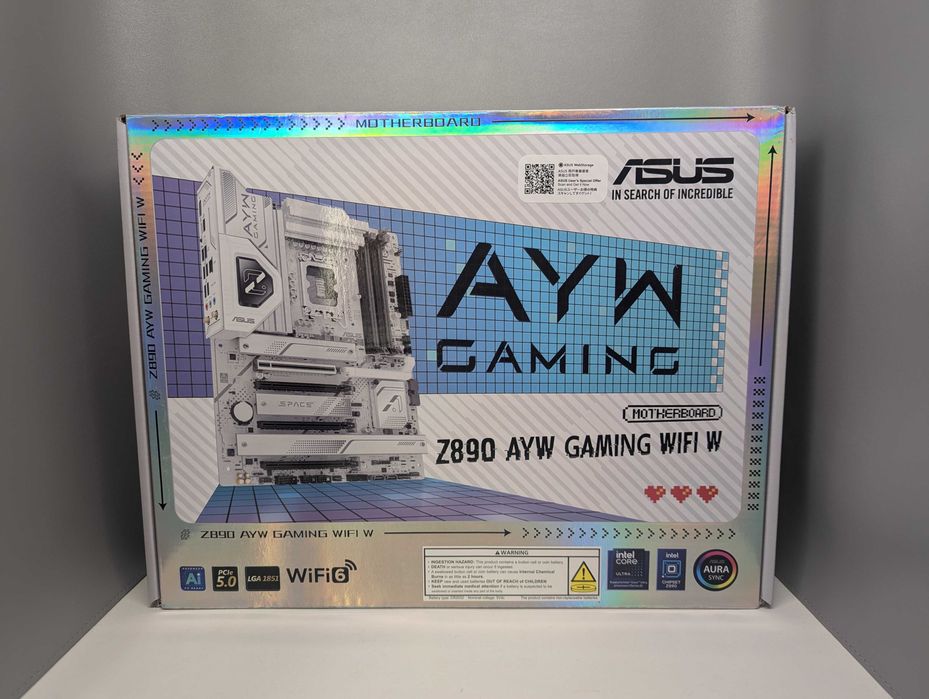 Материнська плата Asus Z890 AYW GAMING WIFI W (s1851, Intel Z890)