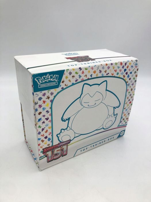 Pokémon Karmesin & Purpur 151 Zestaw: 9 Boosterów, Karty, Akcesoria
