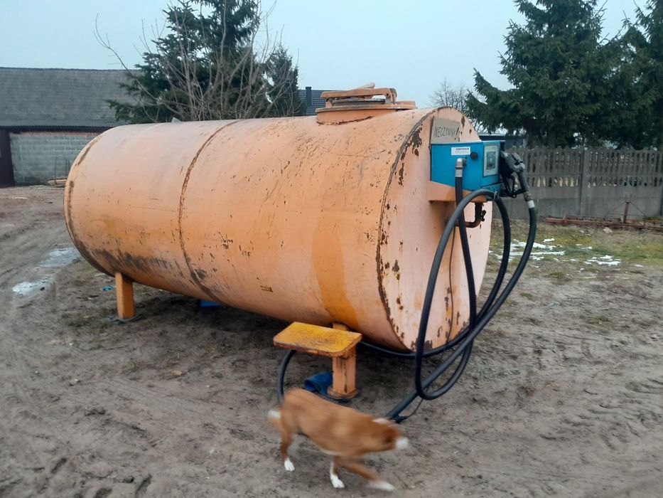 Zbiornik 5000l na paliwo dystrybutor