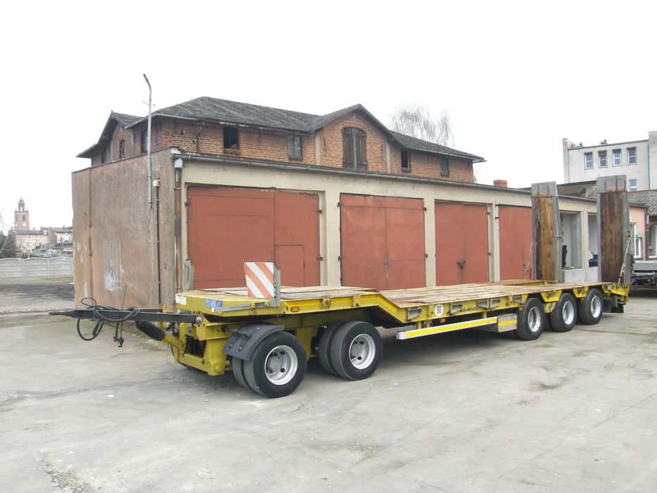 Müller-Mitteltal T50 PROFI 2013 5 osiowa przyczepa niskopodwoziowa z Niemiec