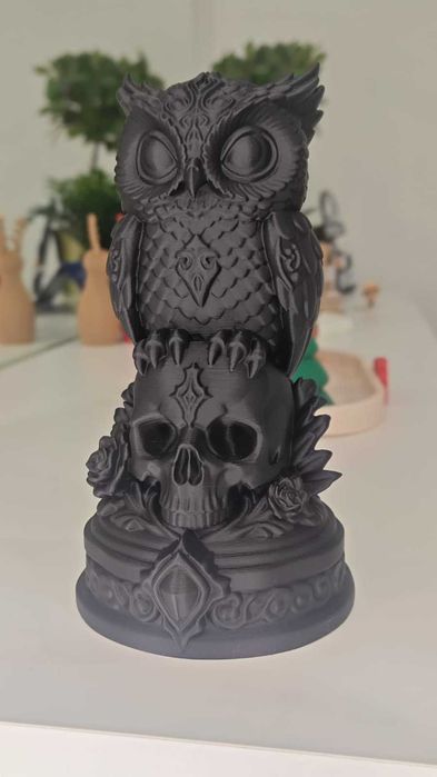 Coruja impressa em 3d