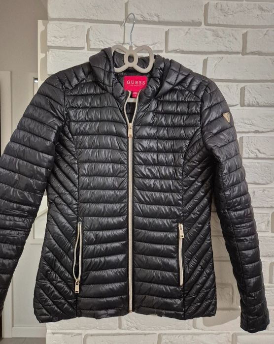 Kurtka z kapturem wiosenna jesienna Guess S