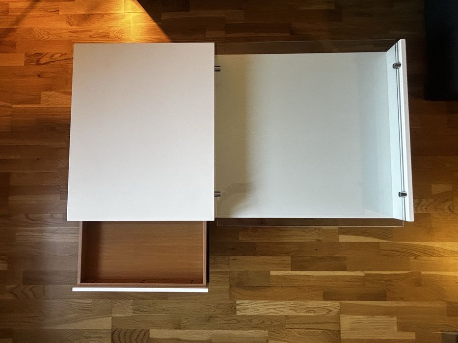 Natuzzi modernistyczny stolik kawowy