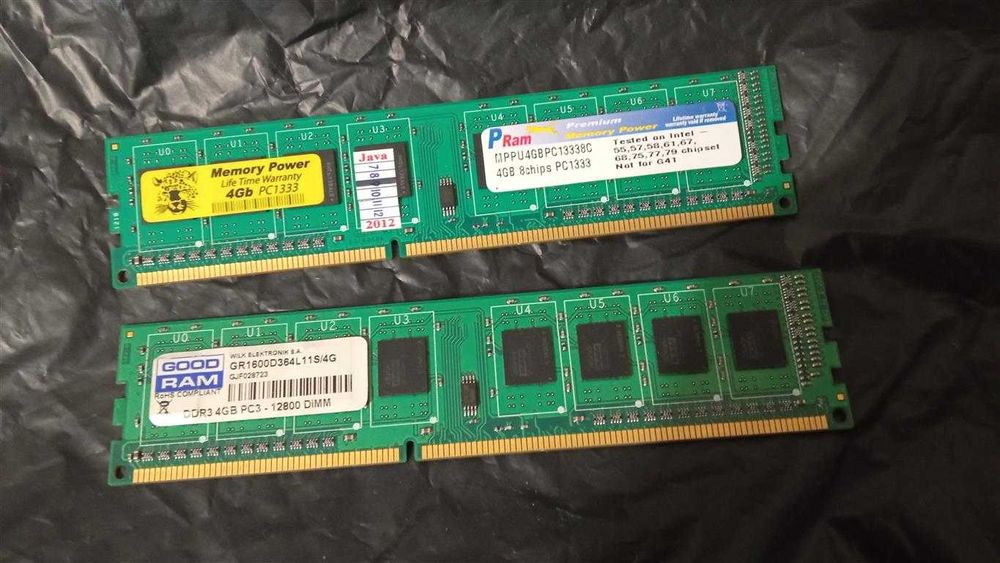 Оперативная память для ПК 4GB-4GB/1333-1600Mhz,DDR3