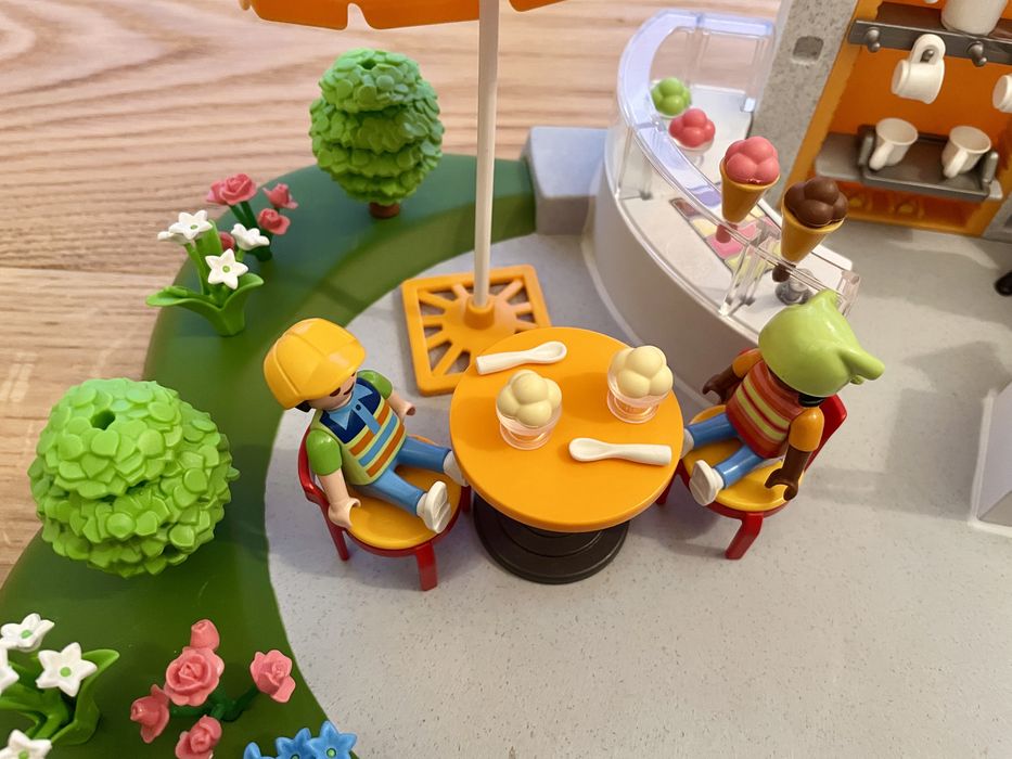 PLAYMOBIL 4134 5644 Enseigne Ovale Glace Glacier Parc EUR 2,00 - FR