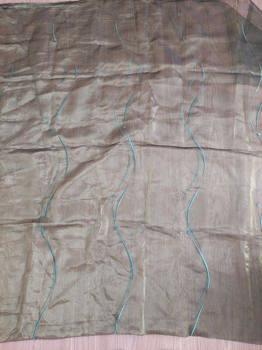 Tecido verde transparente