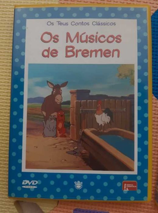 4 DVD's "Os teus contos clássicos"