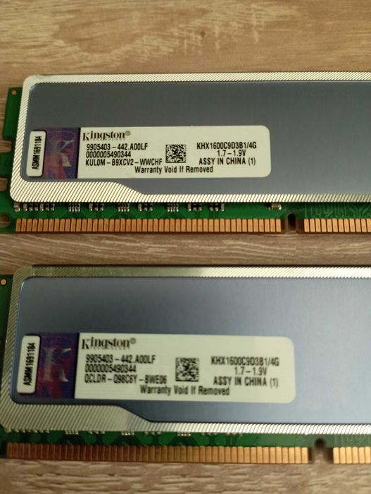 Pamięć Operacyjna DDR3 2x 4gb