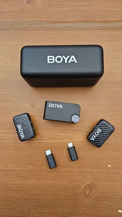 Boya Mic 2 Combo - Microfone wireless