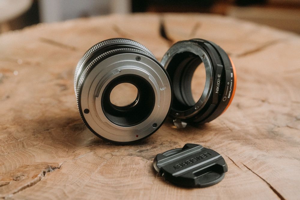 Lensbaby composer pro c/ sweet 35 para Nikon C/adaptador Sony