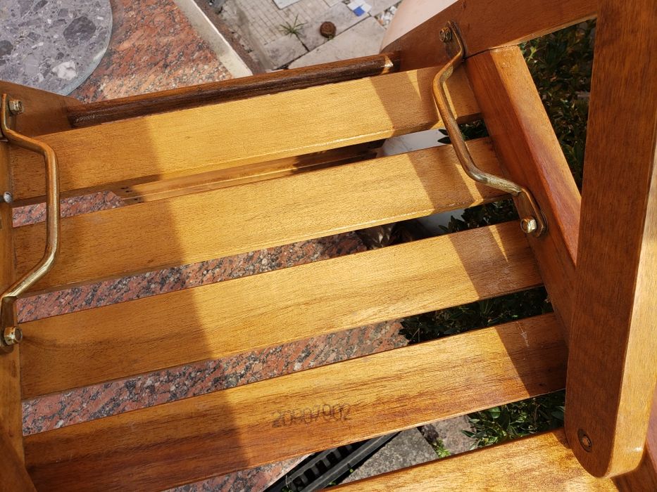 Стулья складные  пр. Вьетнам из массива гевеи