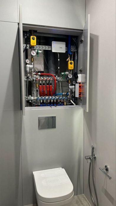 Отопление, водоснабжение. Опалювання, водопостачання. Сантехник