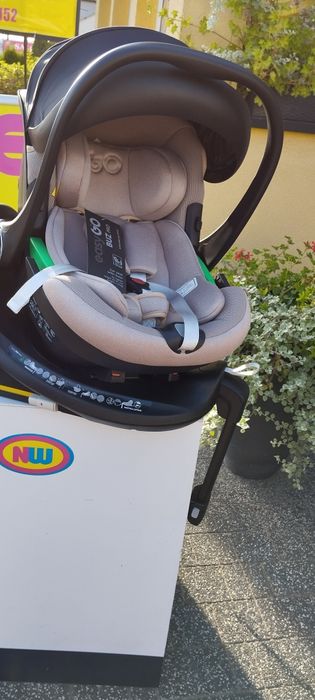 Zestaw 4w1 NOWY wózek dziecięcy baza obrotowa SKLEP NW