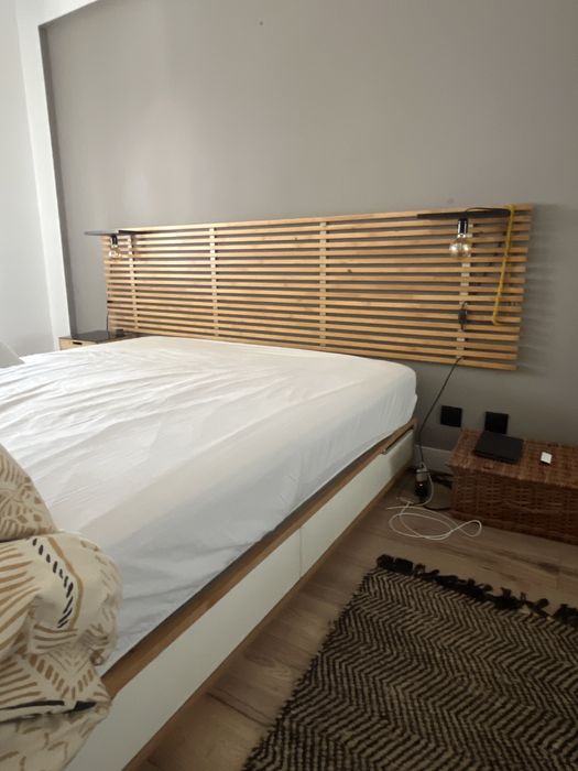 Cama + cabeceira (160x200)