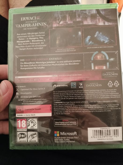 Bloodlines 2 Xbox series x