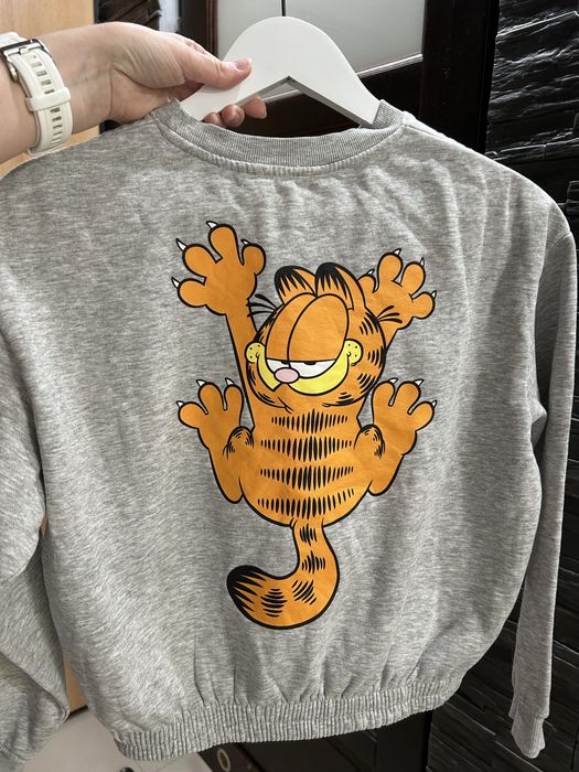 Bluza Garfield szara H&M 152  stan bdb