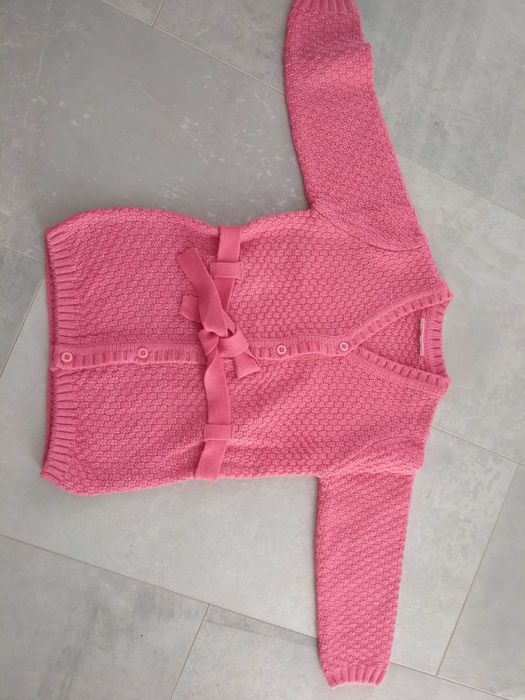 Sweter wiązany w pasie