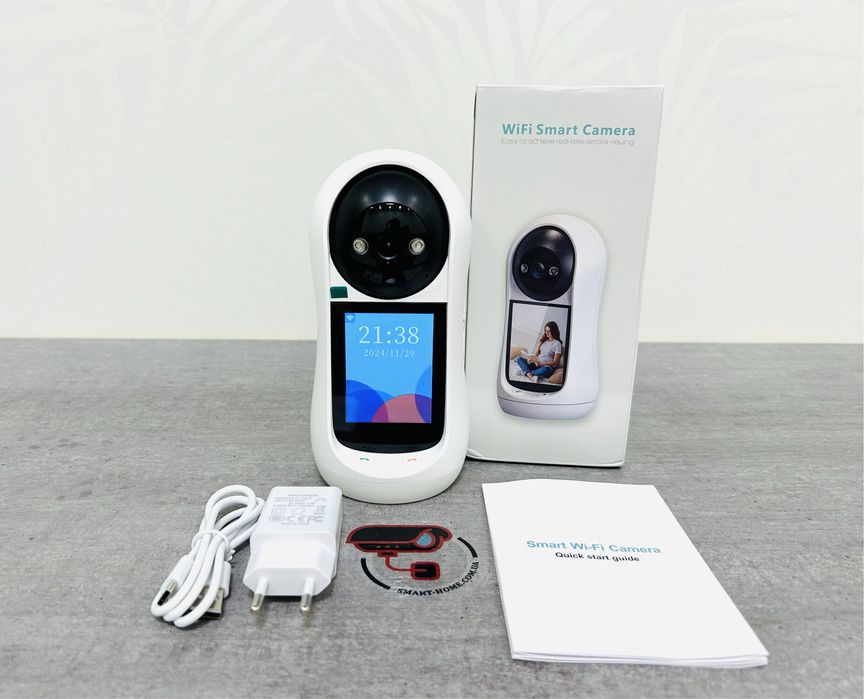 ЭКРАН 2Мп Mp wifi ip поворотная камера видеонаблюдения видеоняня icsee