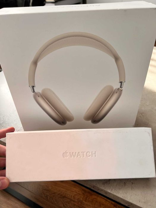 NOWE Słuchawki Apple AirPods MAX - Starlight NIE ODPAKOWANE