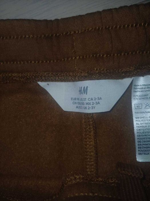 H&M Штани набір  для хлопчика,шапка в подарунок