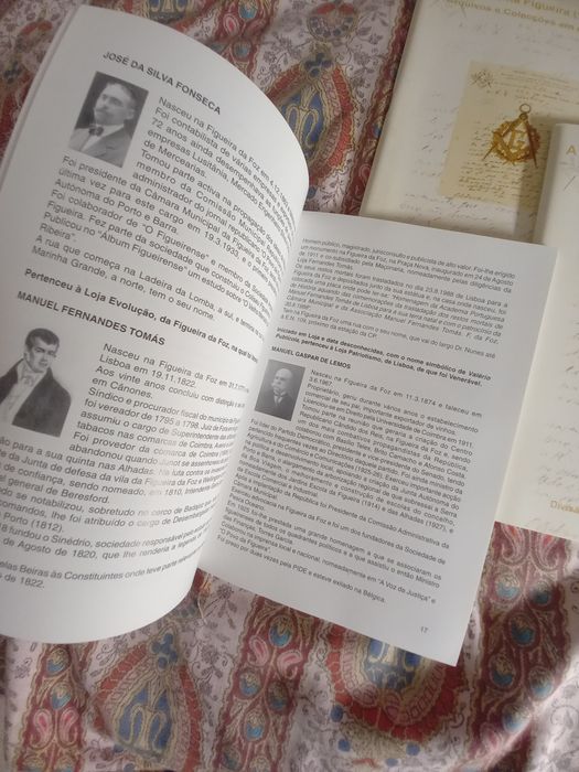 Livros sobre a Maçonaria na Figueira da Foz
