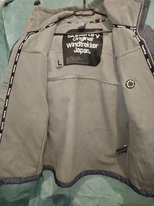 Чоловіча демисезонна куртка відомого бренду Superdry Original Windtrekker Japan p.L