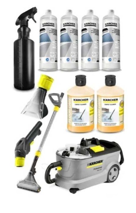 Odkurzacz Karcher Puzzi 10/1 + Zestaw płynów
