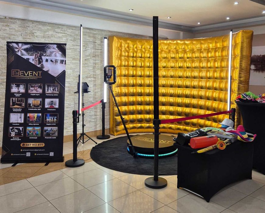 Fotobudka 360 na Twoją imprezę | wesela | urodziny | eventy | inne