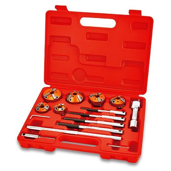 Набір фрез регульованих (шарошки) для сідел клапанів ДВС 15од JGAI1502