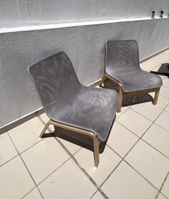Cadeiras de jardim/sala