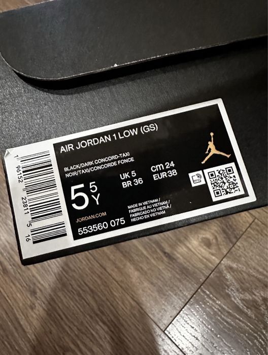 Nike air jordan low 1 (gs)