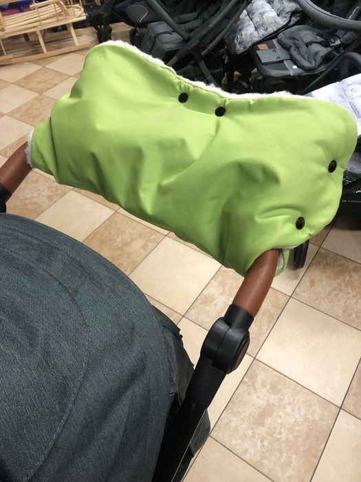 Nowe zimowe mufki do wozka