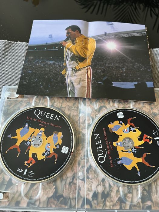 Zestaw DVD z koncertami – Queen, U2, Sensation – 3 wydania
