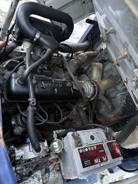 Wozek widłowy Komatsu FG25 duplex 4 sekcje