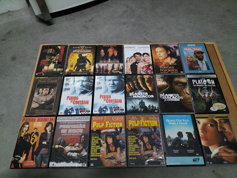 Lote DVDs filmes
