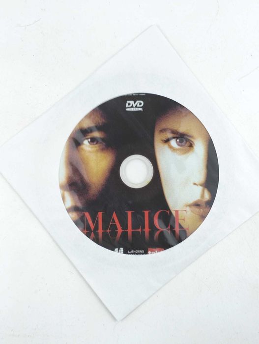 Malice film DVD.