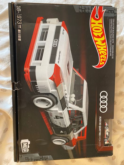 Конструктор Mega Hot Wheels HRY20 Audi 90 Quattro IMSA GTO