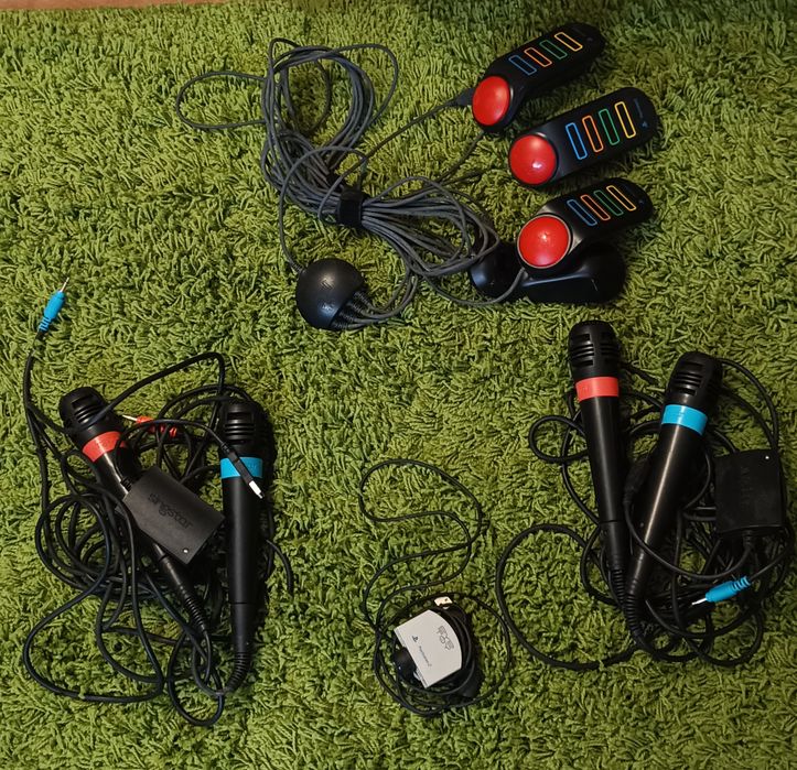 PlayStation 2 + jogos + Buzz + Singstar + comandos + Swap Magic 3
