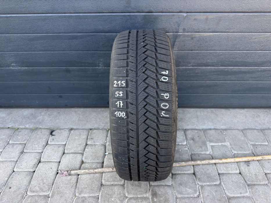 Pojedyncza opona zimowa Continental 215/55/17 98H