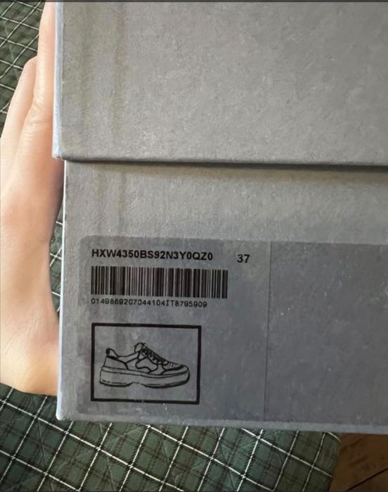 Кросівки шкіряні HOGAN MAXI 37р