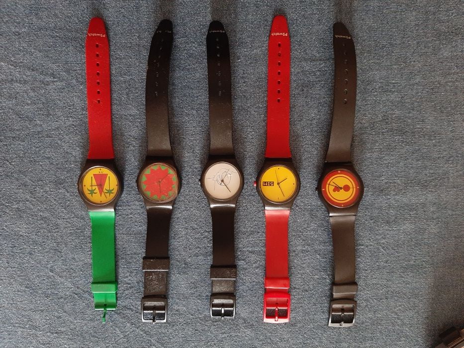 Relógios de artistas / Júlio Pomar PProença LMoura PPortugal anos 90