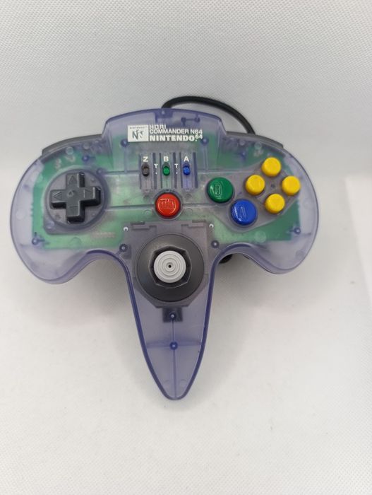 Nintendo 64 Pad Hori Commander N64 HN6-04 Turbo  Fiolet