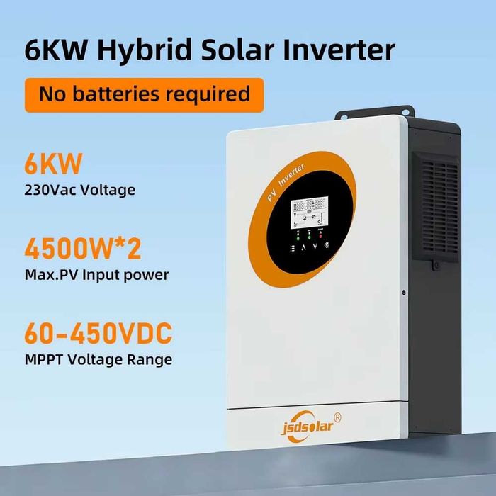 Inwerter Hybrydowy Off-Grid 12kW wiFi Mppt 2x7500W 160A 500V