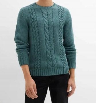 B.P.C sweter męski zielony 3XL.