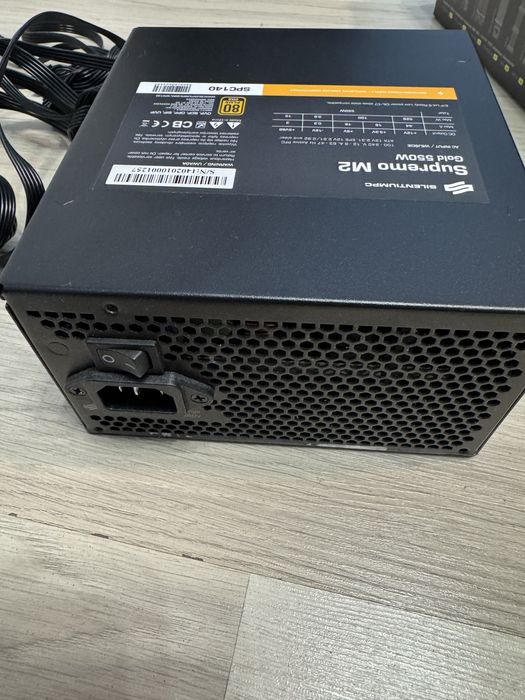 Zasilacz SilentiumPC Supremo M2 550W 80 Plus Gold